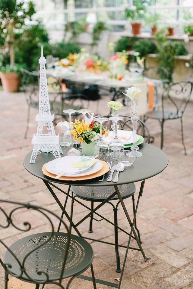 Wedding - Pastel And Peach Parisian Wedding Inspiration