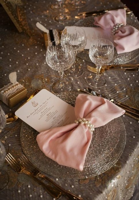 Wedding - Pearl Tablescape 