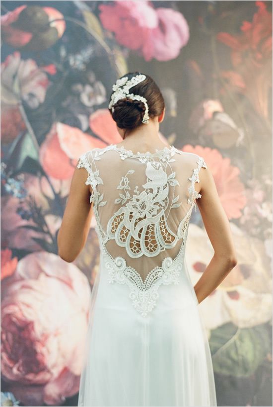 Wedding - Claire Pettibone Lace Wedding Gown 