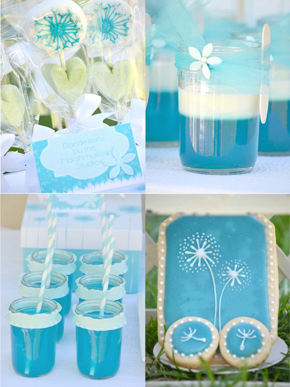 Wedding - Cool Customers: A Dandelion Inspired Make A Wish Birthday Party