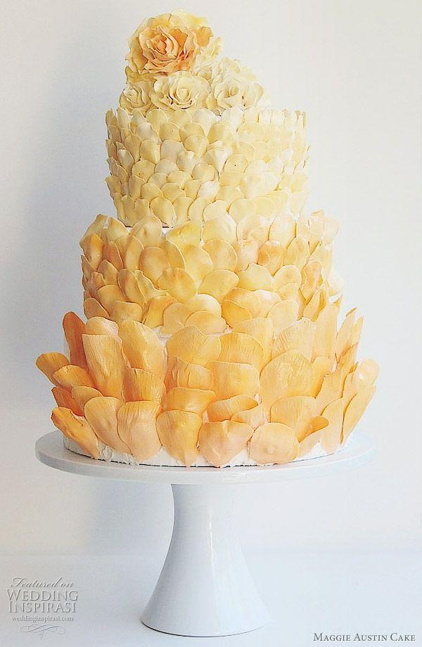 Wedding - Ombre Wedding Cake. Yes! 