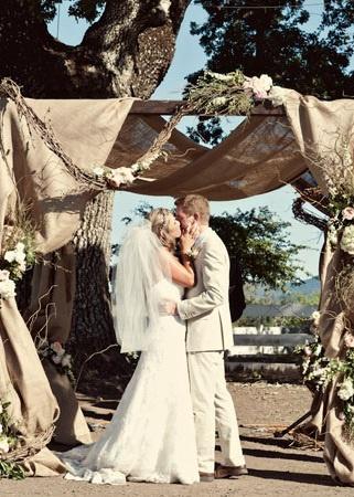 زفاف - الخيش زفاف ديكور