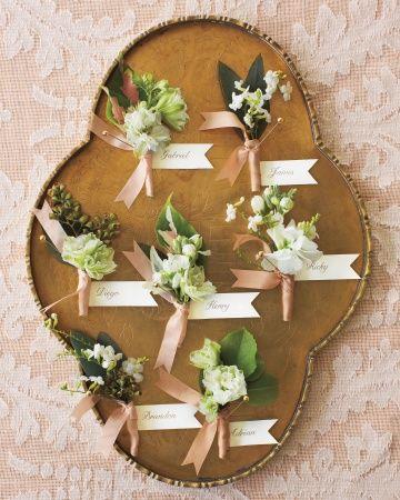 Mariage - Vintage style Boutonnieres