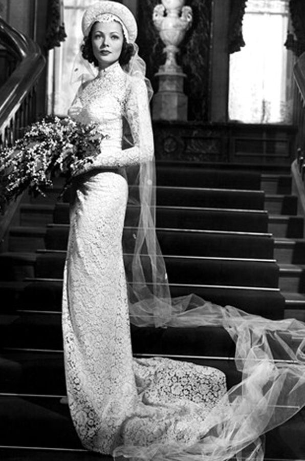 Wedding - Gene Tierney 