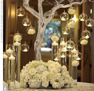 Ideas para decoraciones con ramas para boda 8