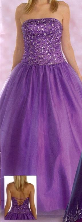 Wedding - Purple Gown 