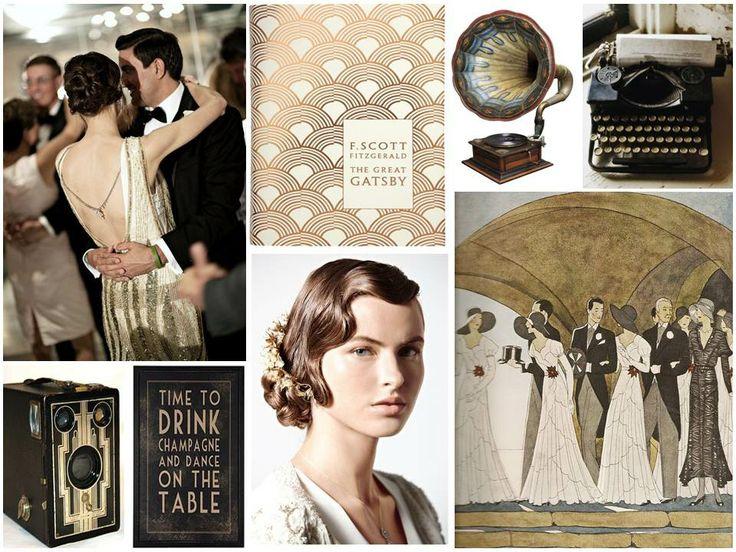 Mariage - Art Déco - The Great Gatsby