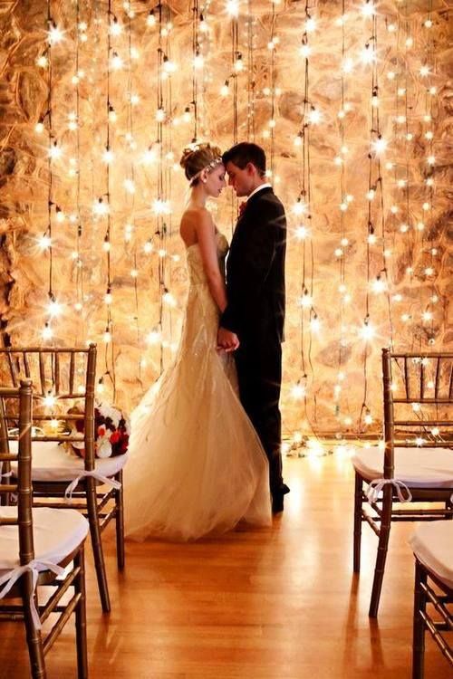 Mariage - Lumières scintillantes de mariage