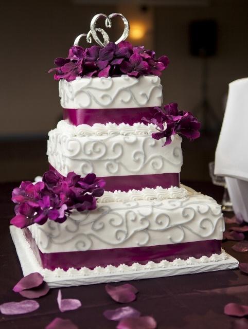 Lila hochzeit lila und grau kuchen #2063503 weddbook