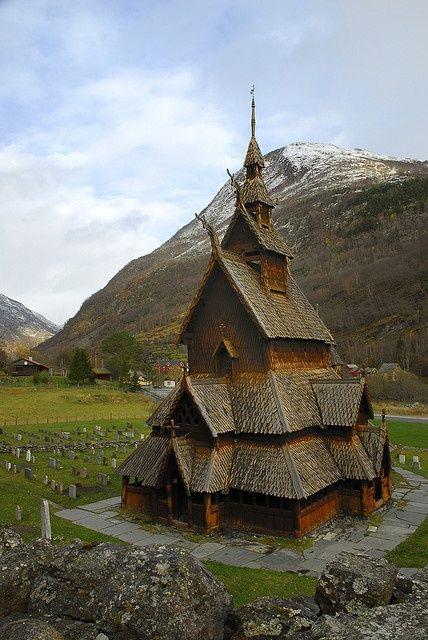 Mariage - Borgund Stave Church à Laerdal, Norvège