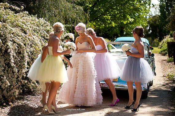 Wedding - Sweetheart Wedding Dress - Floor Length Ruffled Skirt With Custom Color By Ouma