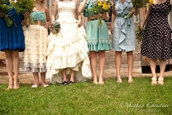 Wedding - Mismatched Bridesmaids Dresses, Lovee 