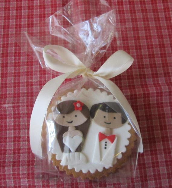 Mariage - Faveurs de biscuit de mariage