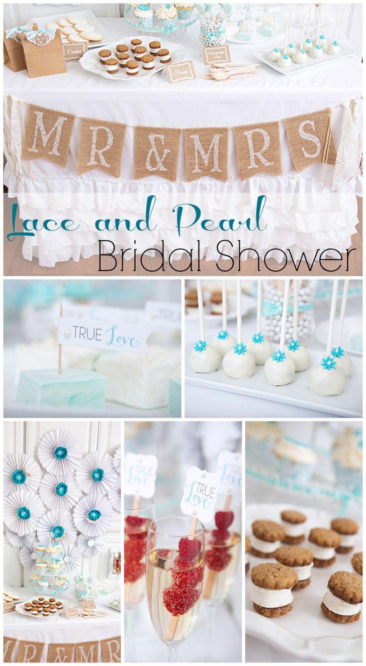 Wedding - Lace And Pearls / Bridal/Wedding Shower "Lace And Pearls Bridal Shower"