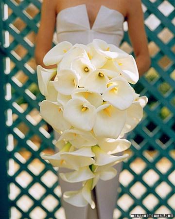 Hochzeit - Calla-Lilien-Blumenstrauß