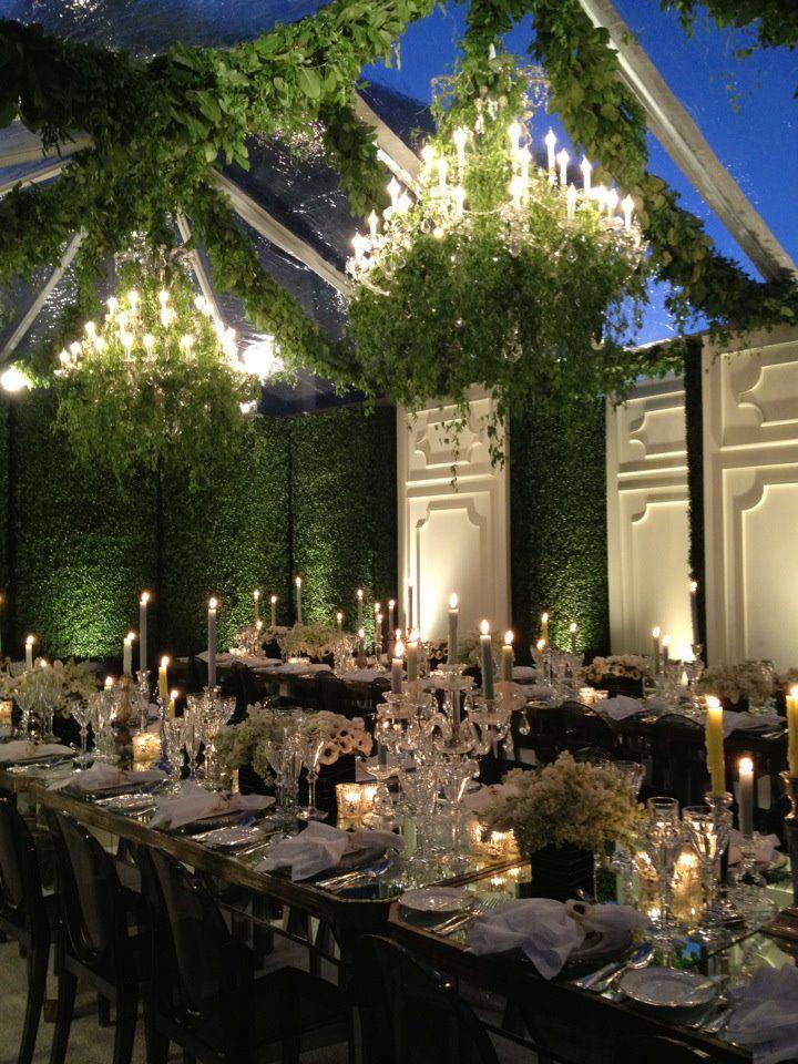 Hochzeit - Tables ● Tented Garten