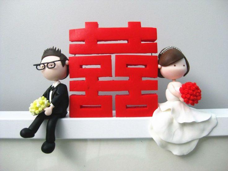 Свадьба - Китайский Свадебный Mantou Фото Рамка