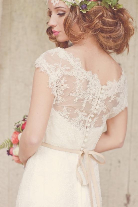 Wedding - Lace Wedding Gown. 