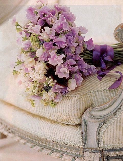 Hochzeit - Schatten des Lavendels und Creme