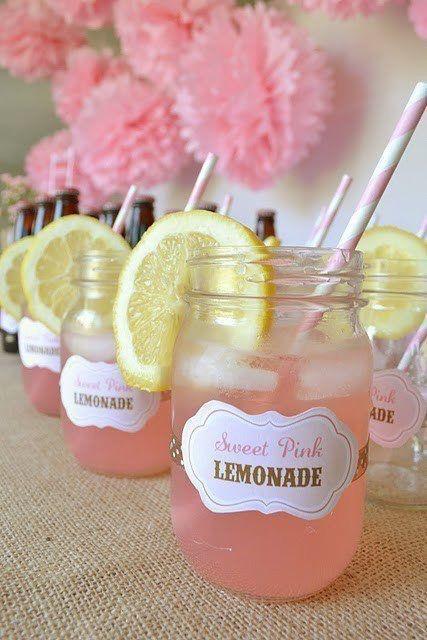 زفاف - عصير الليمون الوردي