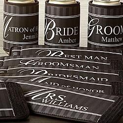 Wedding - Personalized Bridal Party Coozies  $7.99 