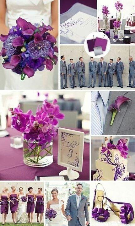 Свадьба - Фиолетовая Свадебная
