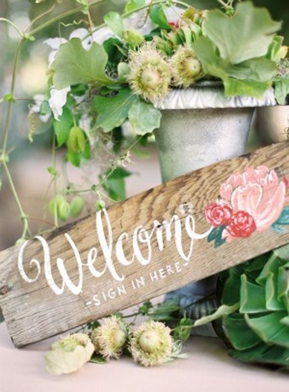 Wedding - Handcrafted Wedding Signs You Can Turn Into "Young Home Decor"