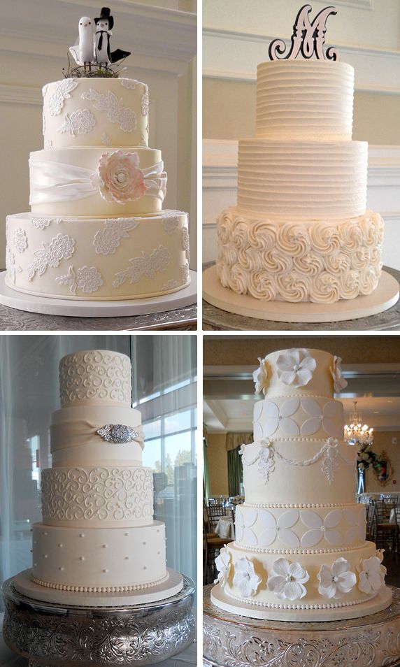 Latest modern wedding cakes