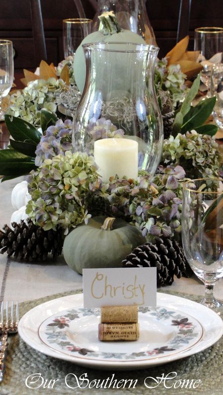 Mariage - Thanksgiving Tablescape