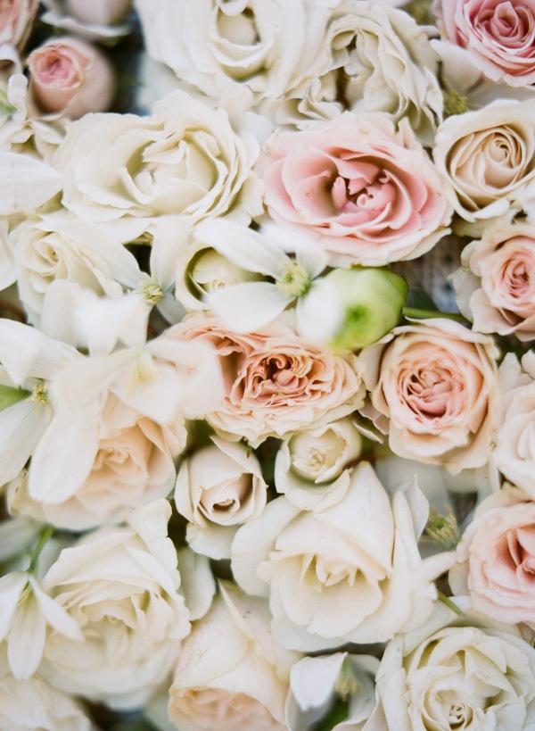 Mariage - Pivoines / roses de jardin