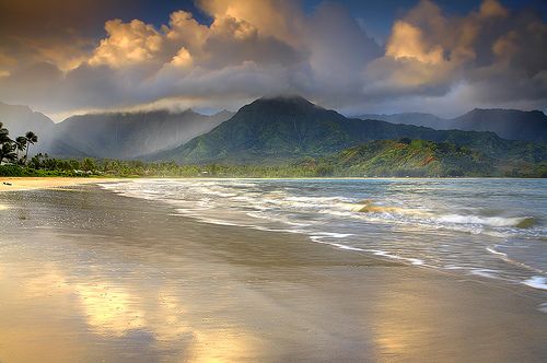 Mariage - Hanalei Bay, Kauai, Hawaï.