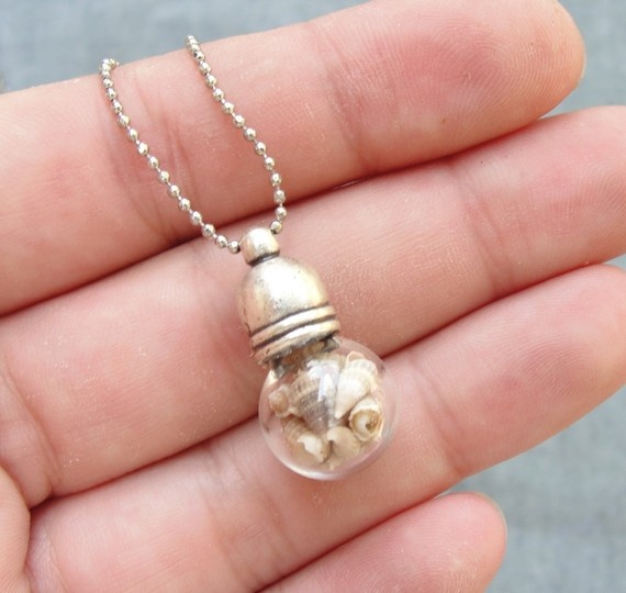 Wedding - Sea Treasure Collection- A Piece Of The Ocean With Me Necklace
