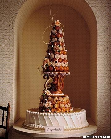 Wedding - Croquembouches:French Wedding Cake