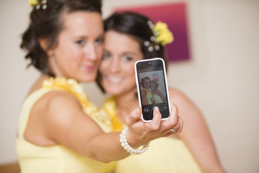 Hochzeit - Brautjungfern Selfie