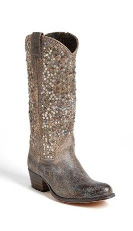 Wedding - Sparkly Boots. I'm In Love! 