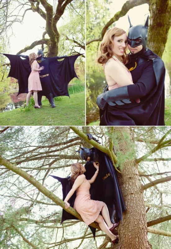 Hochzeit - Batman Engagement schießen