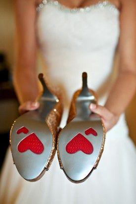 زفاف - القلب والروح أحذية