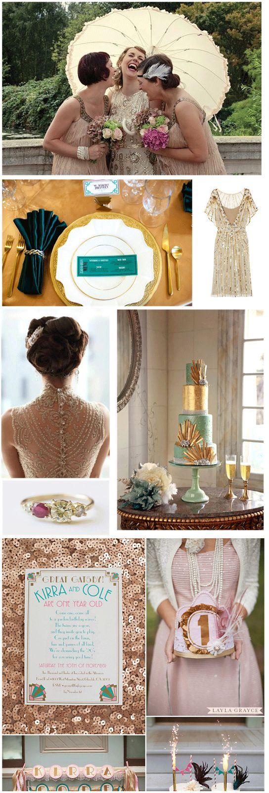 Hochzeit - Great Gatsby Wedding #

