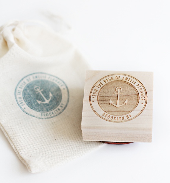 Wedding - I Heart This Besotted Brand Anchor Stamp 