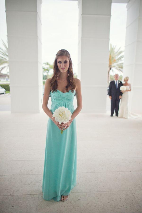 Wedding - Crisp White And Turquoise Central Florida Wedding