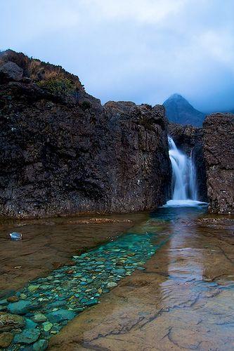 Wedding - Fairy Pools In The Cuilins, Scotland. 