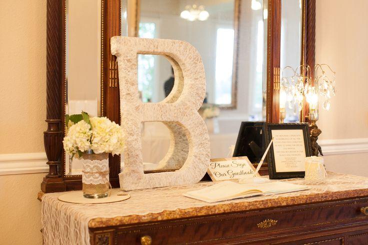 Wedding - Guest Book Table Decor 