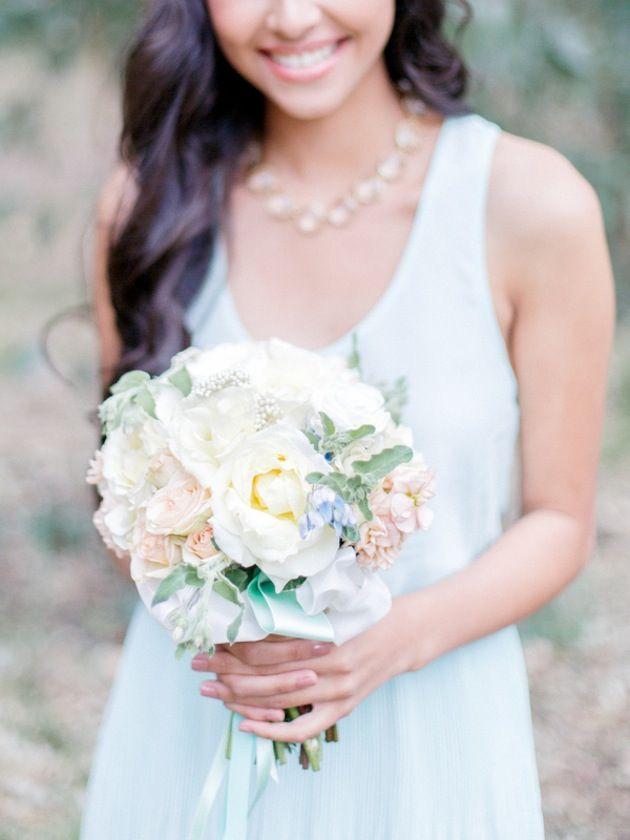 Wedding - Dreamy Blue And Green Wedding Inspiration Shoot