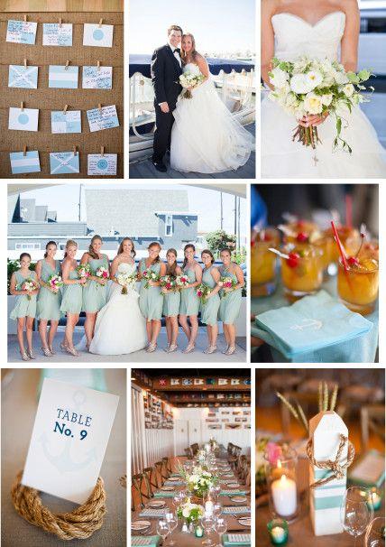 Wedding - Nautical/beach Wedding Inspiration 