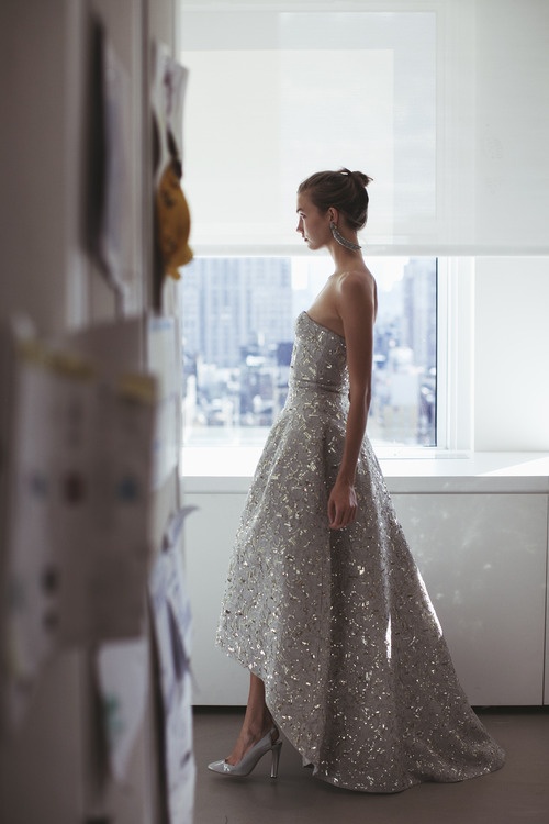 Hochzeit - Silber-Kleid: