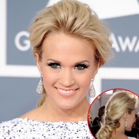 Mariage - Carrie Underwood-grand coiffure