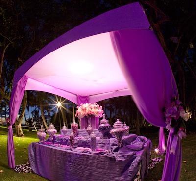 Wedding - Purple Candy Bar 