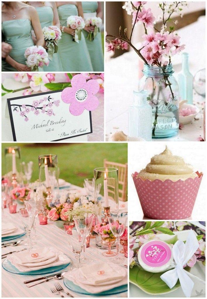 Wedding - Cherry Blossom~aqua Fresh Inspiration 
