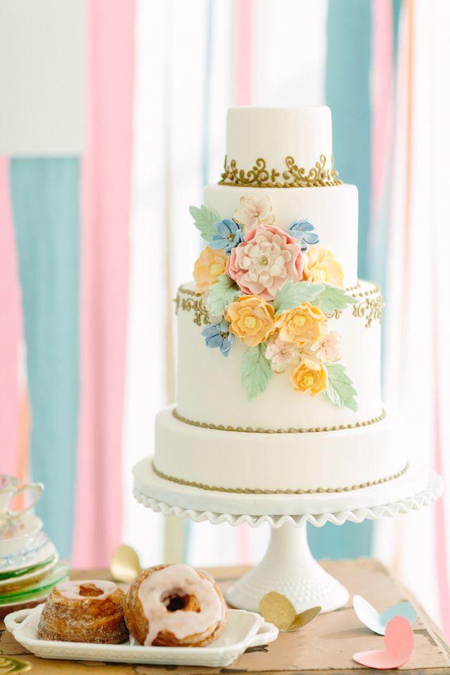 Wedding - Pastel, Mint, And Gold Wedding Ideas