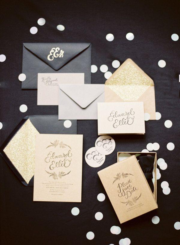 Wedding - 10 Ways To Pretty-Up Your Wedding With Calligraphy   Custom Lettering